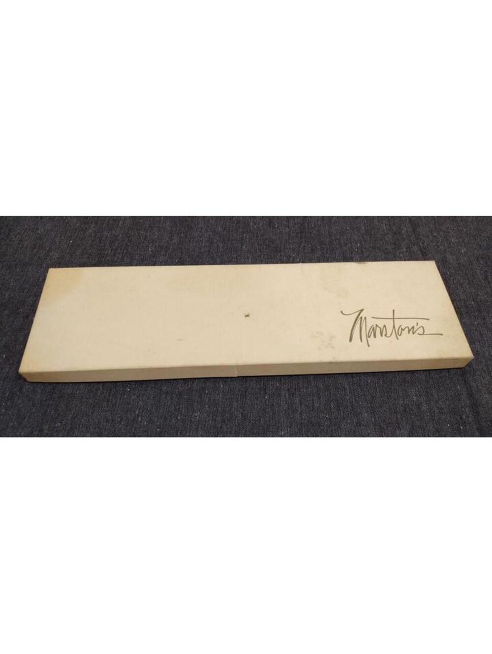 Vintage Marston's Box For Gloves 40's 50's MARSTON'S CARDBOARD DEPARTMENT STORE